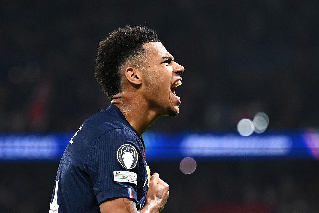 立博体育-杜埃巴黎生涯欧冠淘汰赛已打入7球，队史仅次于姆巴佩